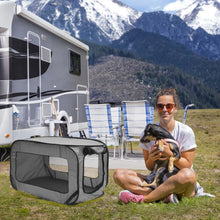 Load image into Gallery viewer, Dog Carriers Travel Crate Large Foldable Pop Open Kennel Portable Outdoor Cat Bag Animal Pet Bed Tent Crates Cage House
