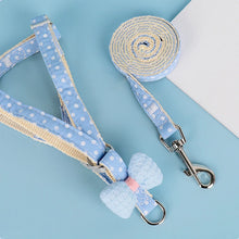 Load image into Gallery viewer, Dog Harness for Samll Medium Large Dogs Fashion Bow Puppy Harness Outdoor Walking Rope Pet Cat Harness Chihuahua Pet Supplies
