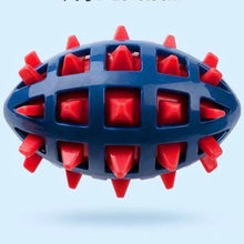 Load image into Gallery viewer, Dog rubber rugby, soft spines, teeth grinding, bite resistance, squeezing, vocalization accompanying large and medium-sized dogs
