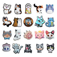 Load image into Gallery viewer, Cute Pet Animal Dog And Cat Shoe Charms Pack for Crocs - Accessory Set for Girls Boys Women Men Ideal Party Favor Gifts
