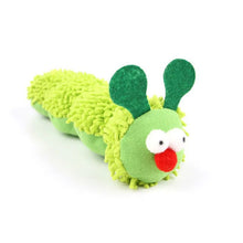 Load image into Gallery viewer, Cat plush toy pet amusing cat to relieve boredom interactive scratch-resistant and bite-resistant green animal toy
