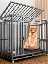 Load image into Gallery viewer, Indoor Dog Cage Large Medium Dog House with Toilet Golden Retriever Samoyed Border Collie Labr Retriever Pet Cage Fence
