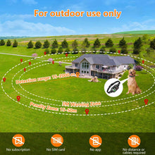 Load image into Gallery viewer, GPS Wireless Dog Fencing System - Electric dog fencing with GPS Electric Satellite Technology, Pet Fencing System Range 15 ~ 200
