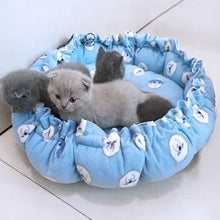 Load image into Gallery viewer, Dog Bed Small Medium Dogs Cushion Soft Cotton Winter Basket Warm Sofa House Cat Bed for Dog Accessories Pet Supplies
