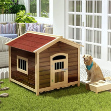 Load image into Gallery viewer, Pet Cages Wooden Outdoor Large Size Dog Houses For Pet Lovers
