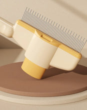 Load image into Gallery viewer, Dog Cat Grooming Brush - One-Click Hair Remover, Deshedding Massage Comb for Pets, Reusable Pet Hair Brush Self-Cleaning
