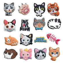 Load image into Gallery viewer, Cute Pet Animal Dog And Cat Shoe Charms Pack for Crocs - Accessory Set for Girls Boys Women Men Ideal Party Favor Gifts
