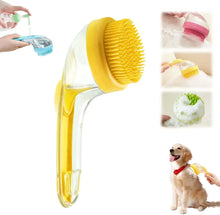 Load image into Gallery viewer, Pet Grooming Brush - Bath Massager &amp; Bubble Maker Paw Washer Bath Brush Scrubber Shampoo Brush for Long/Short Haired Dogs &amp; Cats
