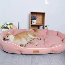 Load image into Gallery viewer, Pet Beds for Dogs Home Dog Bed Large Dog Kennel Accessories Washable Big Bedd Supplies Plush Mat Accessoires Underpad Bedding
