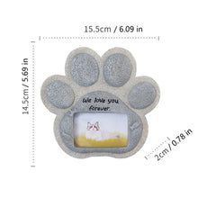 Load image into Gallery viewer, Personalized Pet Memorial Stone Dogs Name of Death Personalized Pet Loss Gifts Dog cat Grave Marker Plaque Tombstone Custom
