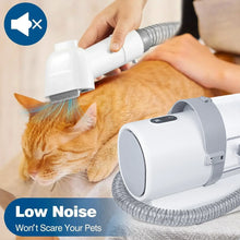 Load image into Gallery viewer, Dog Grooming Kit for Pet Include 4 Hair Clipper Combs 2.5L Vacuum Cleaner and 5 Pet Grooming Tools for Shedding
