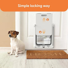 Load image into Gallery viewer, Strong Lockable Dog Door with Privacy Protection Flap Gate Pet Dog Door For Big Small Dogs Pet Safety Doors Easy to Install
