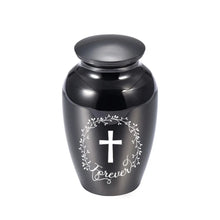 Load image into Gallery viewer, Aluminum Alloy Pet Memorial Urns Small Moisture-Proof Cremation Ashes Urn Removable Lid Cat Funeral Urns for Cats Dogs Hamster
