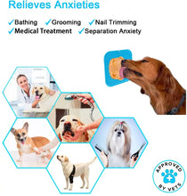 Load image into Gallery viewer, 4in1 Dog Licking Mat Split Puzzle Designed Healthy Slowly Feeding Relief Anxiety Safe Material Washable Feeder Pad Pet Supplies
