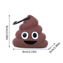 Load image into Gallery viewer, 1PC Creative Pet Supplies Dog Potty Pickup Cartoon Poop-shaped Portable Garbage Shell Compact For Cats And Dogs
