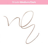 XtendBrows Shape & Sculpt Brow Pencil - Medium To Dark - Natural Look Eyebrow Filler Pen with Triangle Tip & Spoolie - Long-Wearing Definer for Fuller Natural Brows - Vegan & Cruelty Free