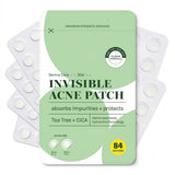 Absorbing Cover Healing Invisible Acne Patch Blemish Spot, Treatment, Facial Acne Patch Vegan, Cruelty Free, Hydrocolloid, Two Sizes 10mm 12mm (Total 84 Counts)