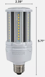 LED HID Replacement Corncob 100-277V 22W Watt 150W E26 50K 5000 Natural DayLight