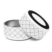 Load image into Gallery viewer, Luxury Pattern Stainless Steel Pet  Bowl
