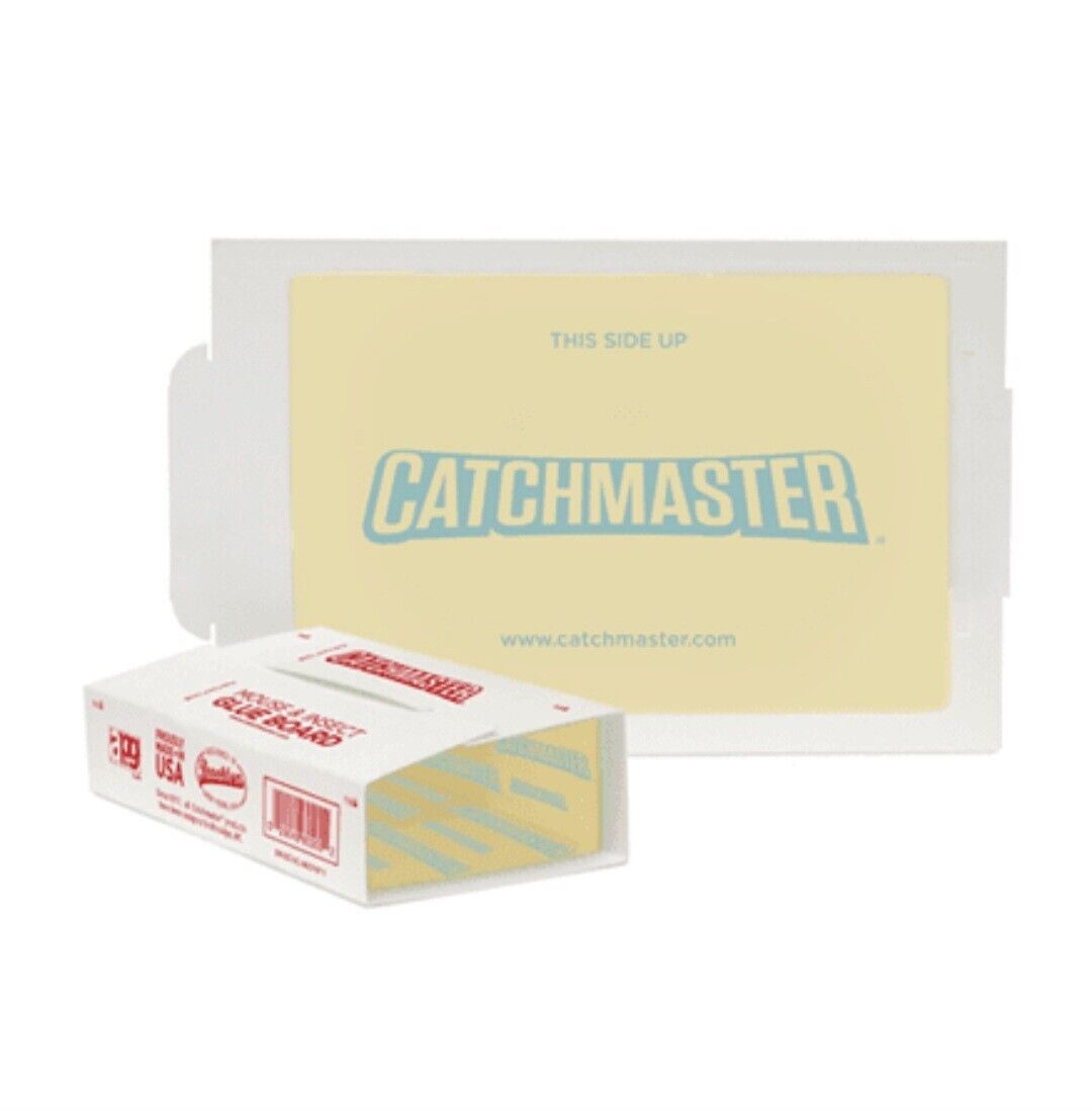 CATCHMASTER 18-72 Baited Mouse Insect & Snake Glue Board (4 Pack)