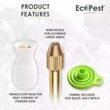 Powder Duster | Pest Control Powder Applicator for DE and Other Powders