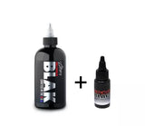 ALLEGORY Black Shading 8oz + Suicide Darker Black 1oz Tattoo Ink Set