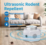 For Ultrasonic Mouse Repellent Squirrel Repeller Rodent Detector Rat Deter US