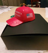 Make America Great Again Maga Hat Red CAp Ornament Donald Trump Kurt Adler