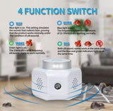 For Ultrasonic Mouse Repellent Squirrel Repeller Rodent Detector Rat Deter US