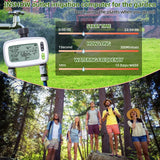 INSHOW 2 Out-lets Irrigation Computer Automatic Water Timer for Garden Plants