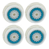 4-Pack Deep Pore Replacement Facial Brush Heads For Clarisonic Mia SmartPro