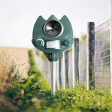 Ultrasonic Animal Repeller Dog, Cat Repellent for Home/Garden Pest Repeller