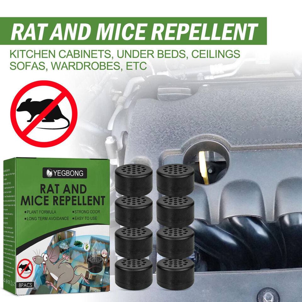 16PCS Rat Mouse Repellent Pill Repellent Peppermint Oil Mice Rodent Control