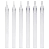 CLEAR Disposable Tattoo Tube FREEFLOW Gripless LONG Tip Sterile (3 round Tip x50)