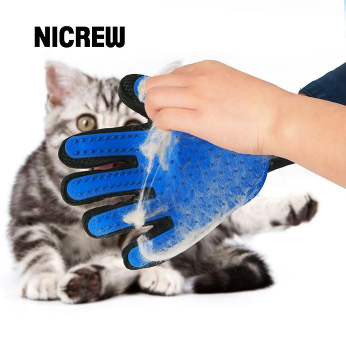 Fur Magic Deshedding Gloves Floppy Fishie Toy