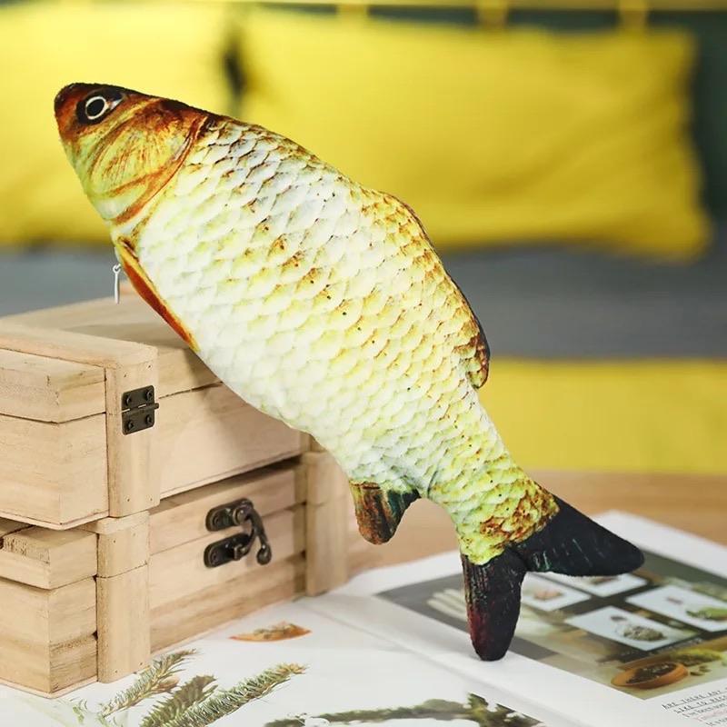 Interactive Floppy Fish Cat Toy  #1 Smart Cat Toy – Floppy Fish